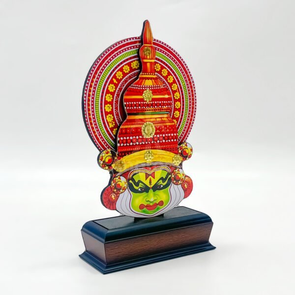 Traditional Kerala Kathakali Memento (Height: 10.5 Inch) - Image 2