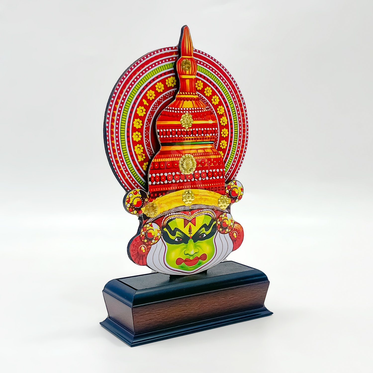 Traditional Kerala Kathakali Memento (Height: 10.5 Inch) - Image 2
