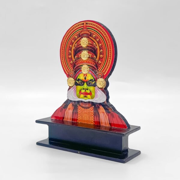 Kerala Red Kathakali Memento (Height: 7.5 Inch) - Image 2