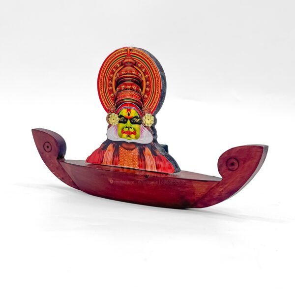 Kathakali in Boat Memento (Height: 5 Inch) - Image 3
