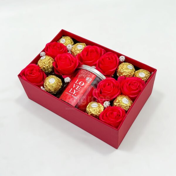 Romantic Red Engagement Gift Box - Image 3