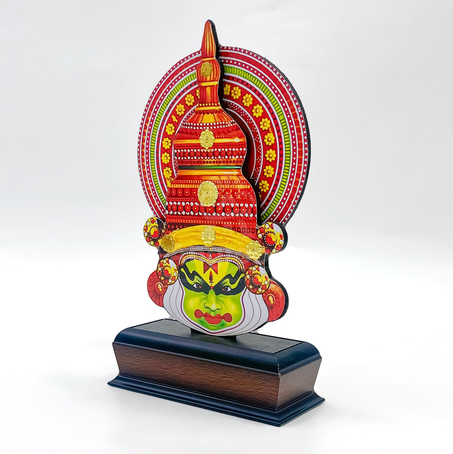 Traditional Kerala Kathakali Memento (Height: 10.5 Inch) - Image 3