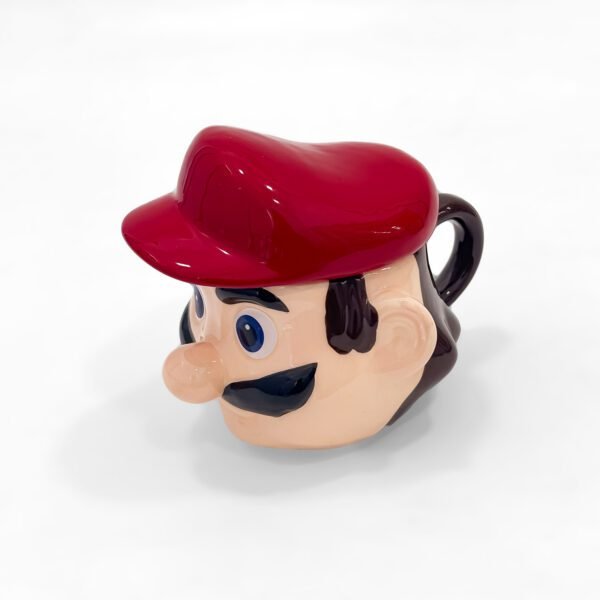 3D Mario Ceramic Mug with Lid – Fun Collectible Cup - Image 4