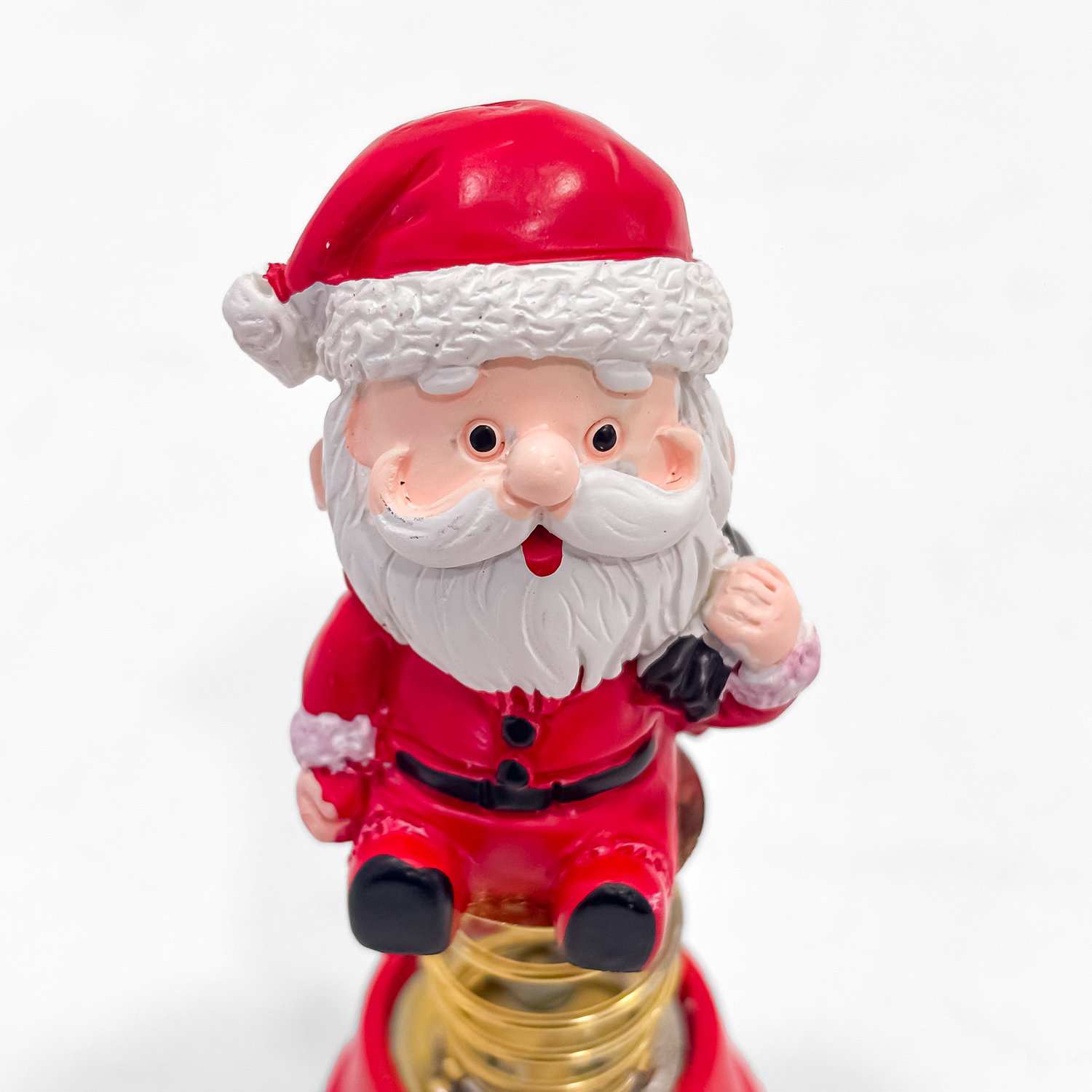 Premium Santa Spring Toy – Christmas Dashboard & Table Collectible - Image 4