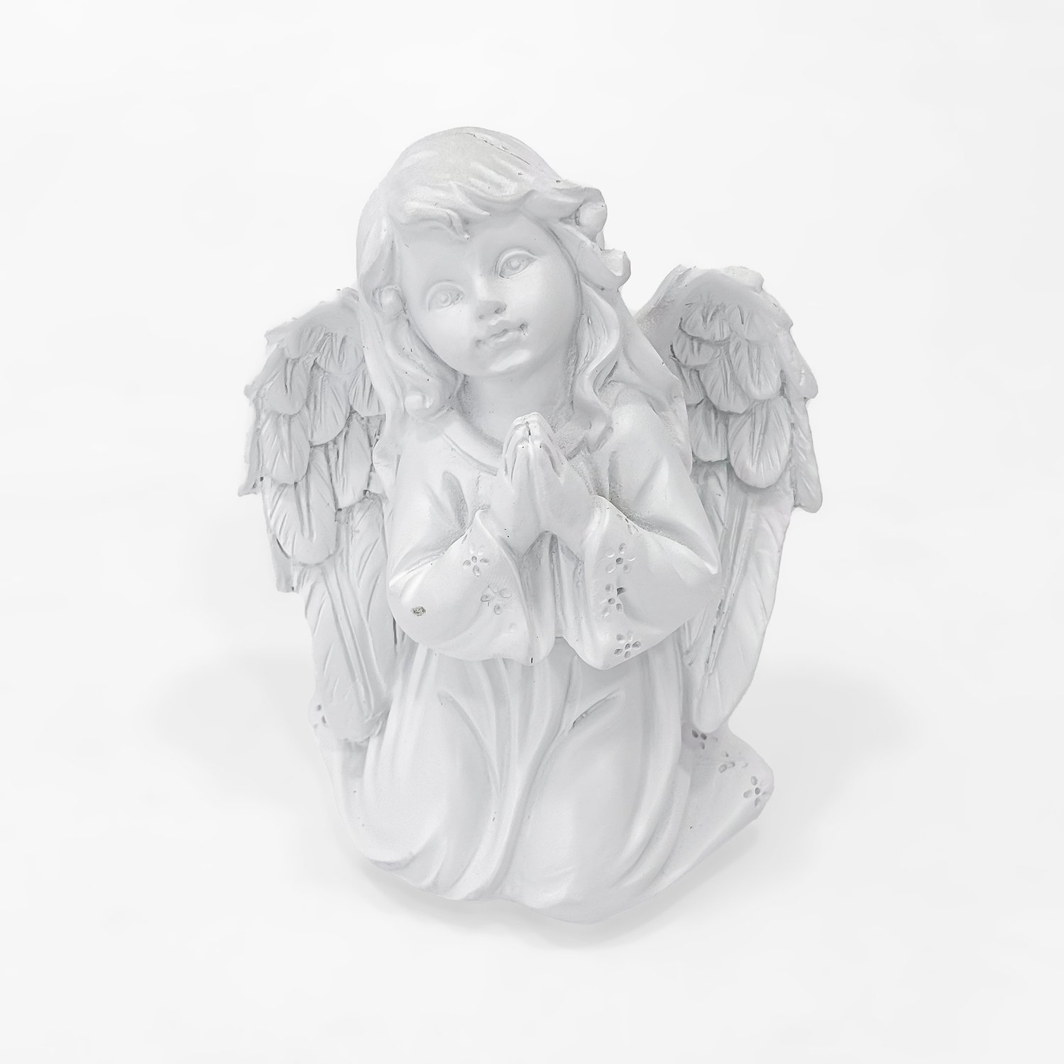 Elegant White Angel Figurine – Spiritual & Christmas Home Décor - Image 4