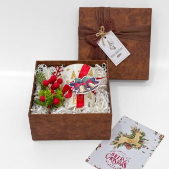 Christmas Mug Gift Box with Greeting Card
