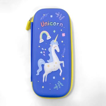 Unicorn Pencil Box for Girls – Hard Case Stationery Organizer