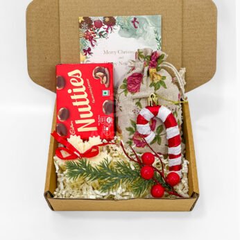 Budget friendly Christmas Almond Treat Hamper Gift Box
