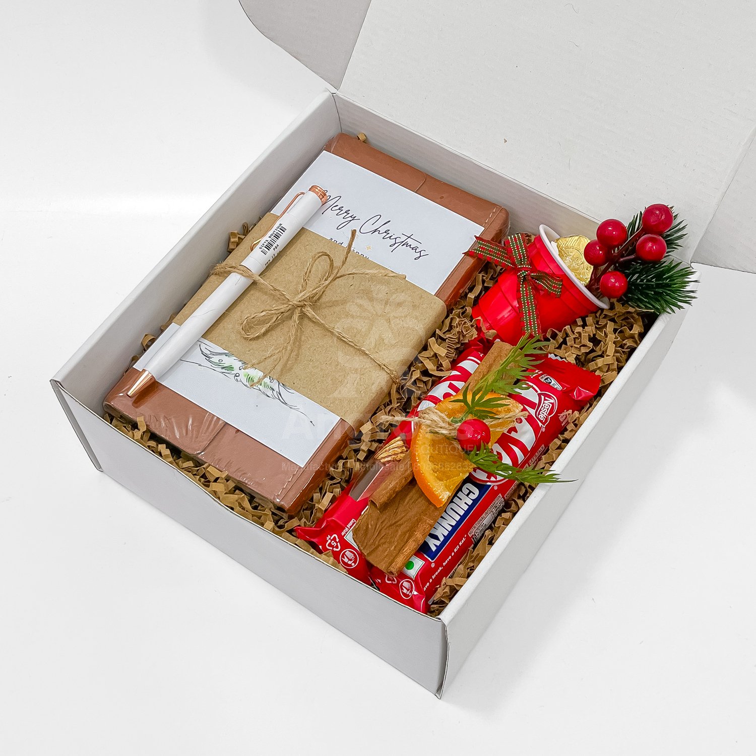 Christmas Diary & Chocolate Gift Box - Image 3