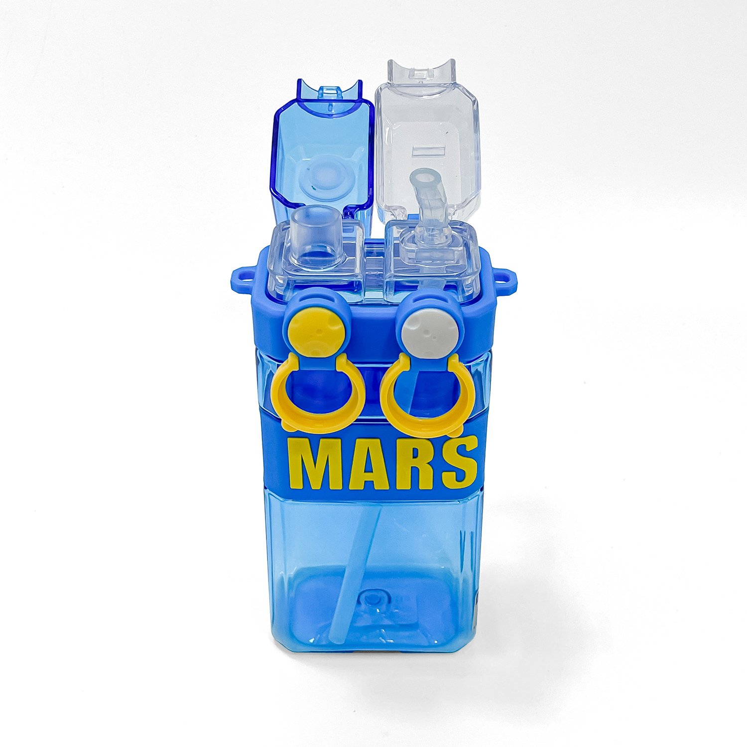 Blue Mars Water Bottle – Leakproof Travel Sipper with Adjustable Strap - Image 4