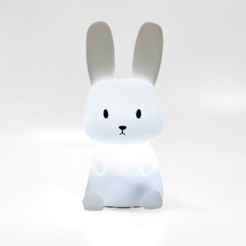 Bunny Night Lamp – Soft Glow Silicone LED Light for Kids Bedroom Décor