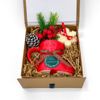 Christmas Boot Mug Gift Box – Festive Holiday Hamper