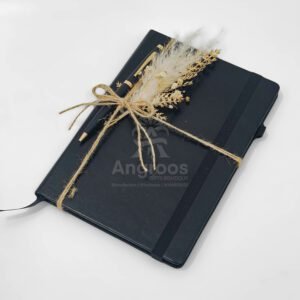 Black diary with Pen