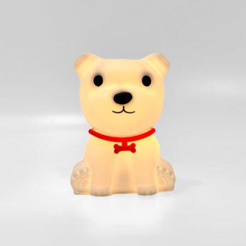 Dog Night Lamp – Soft Glow LED Bedside Light for Kids