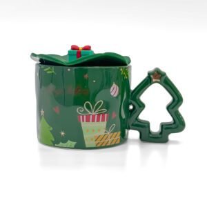 Green Christmas Mug