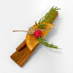 cinnamon and orange decor