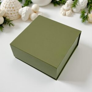 Olive Green Rigid Gift Box