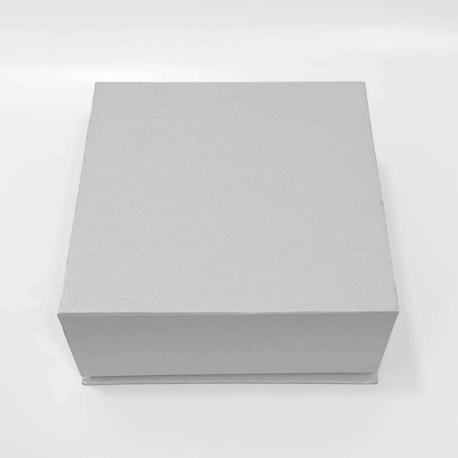 White Rigid Gift Box for hamper (7x7 Inch) - Image 5