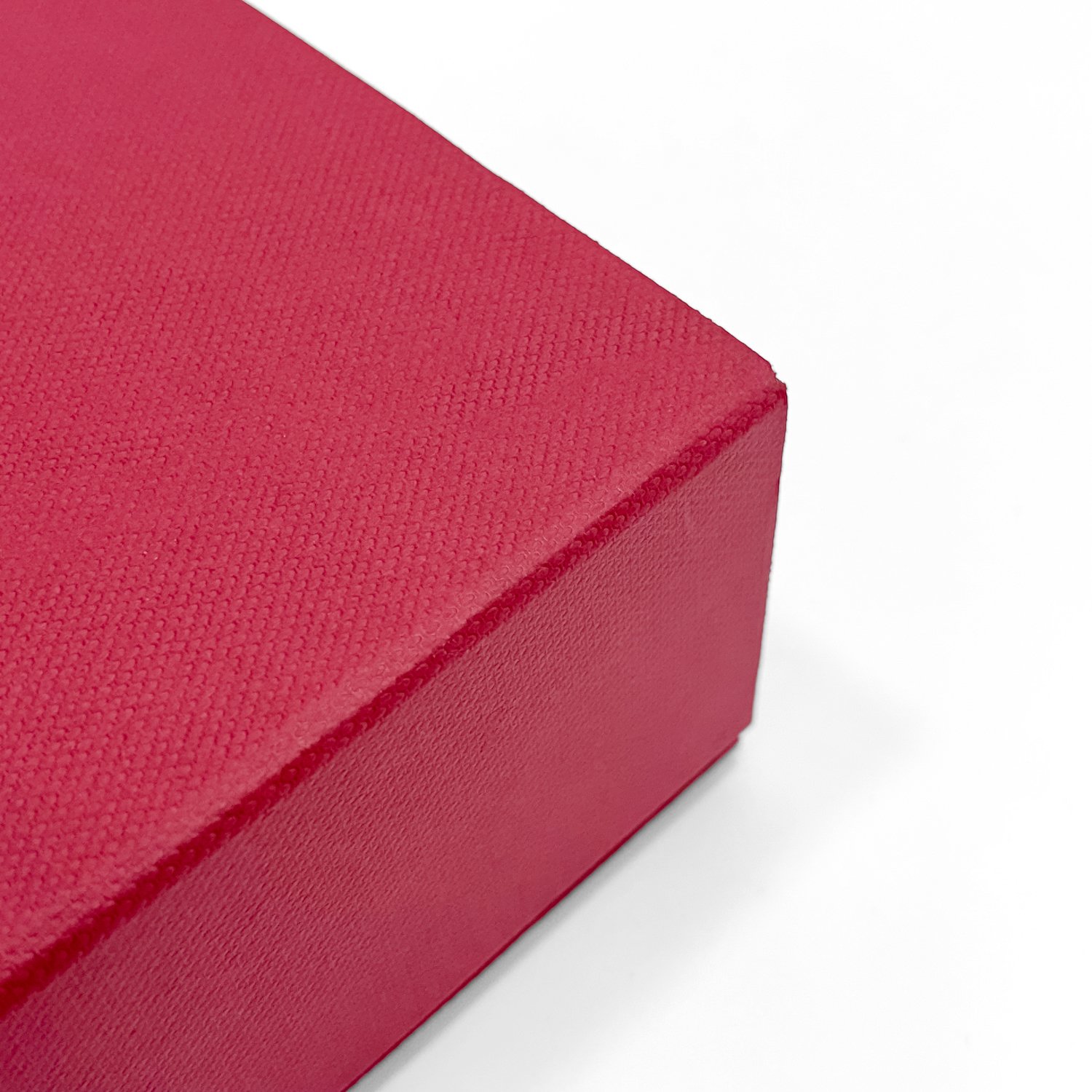 Red Rigid Gift Box with Slide Open Design – 8 x 8 Inch - Image 6