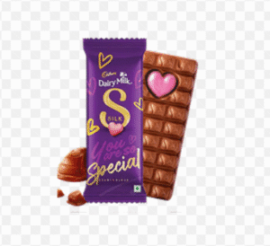 Dairy milk silk  heart  pop