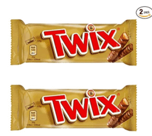Twix 50g 2 pack