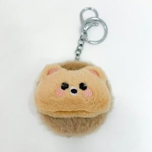 Pocket mirror keychain